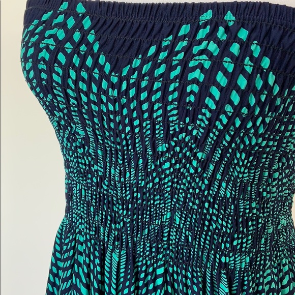 Beautiful Strapless Ruched Top Maxi Dress - Picture 3 of 5